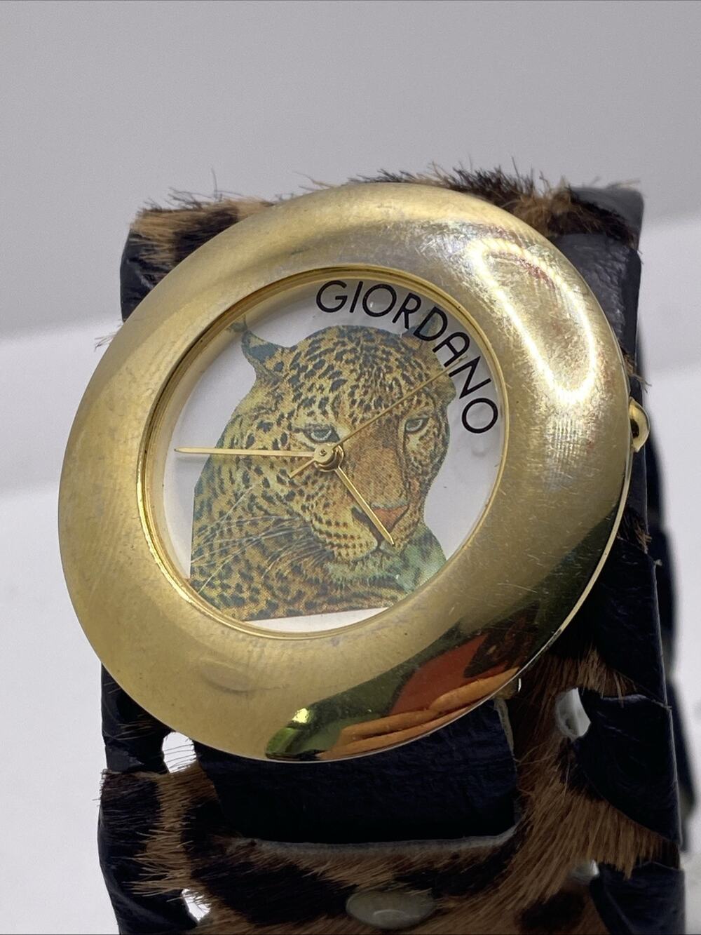 Vintage Giordano Jaguar Watch Works New Battery
